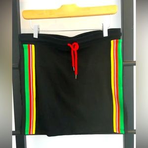 ❤️ Short fleece-style cotton skirt ZARA